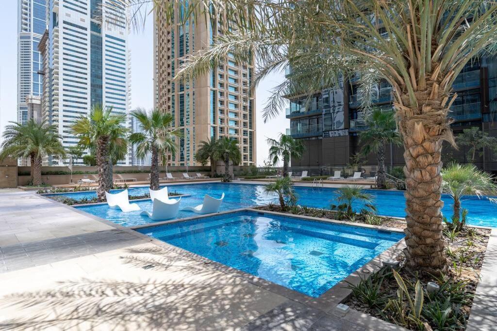 Chic Marina Gate With Japandi Interiors Apartment Dubai